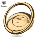 Baseus Symbol Ring Bracket Finger Grip Phone Desktop Holder gold