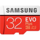 Κάρτα Μνήμης Samsung MicroSD Card EVO+ 32GB Class10 + Adapter MB