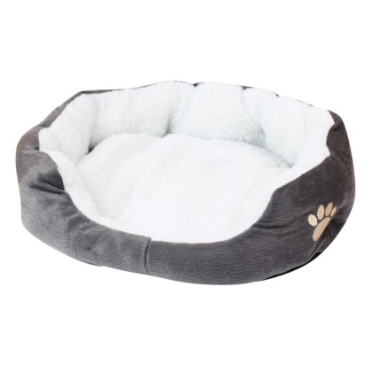 Κρεβάτι για μικρά κατοικίδια (Σκύλος και Γάτα) γκρι 45x40 AS4099