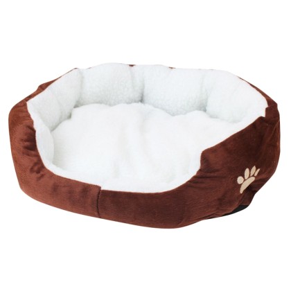 Κρεβάτι για μικρά κατοικίδια (Σκύλος και Γάτα) καφέ 45x40 AS4100