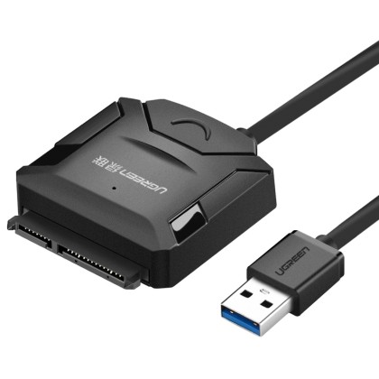Ugreen HDD SSD USB 3.0 - SATA adapter black (20611)