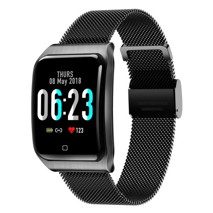 F9 Smart Watch - fitness tracker your health tracker black
