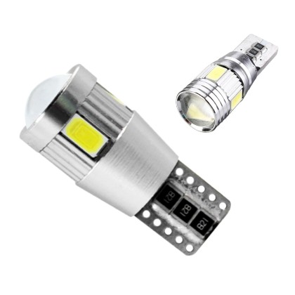 T10 canbus 194 W5W 6 smd 5630 cree 6000K 1 τεμ. OEM