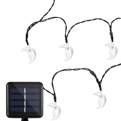 OEM SS - 21 Solar Powered Waterproof 20 LEDs Lovely Moon String 