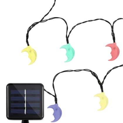 OEM SS - 21 Solar Powered Waterproof 20 LEDs Lovely Moon String 