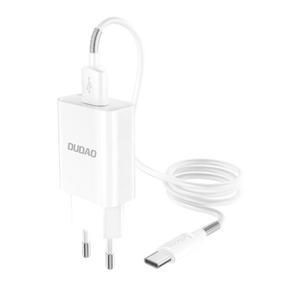 Dudao Home Travel EU Adapter USB Wall Charger 5V/2.4A QC3.0 Quic