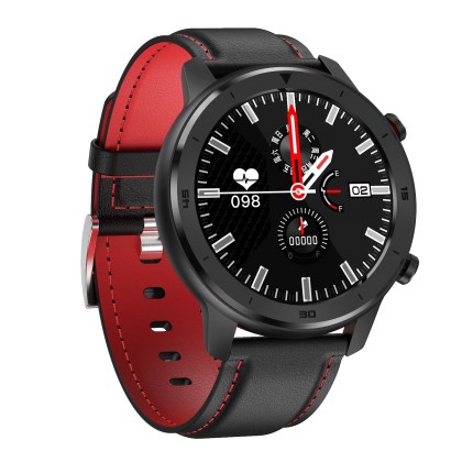 LEMFO DT78 Smart Watch Full Touch BLACK-RED
