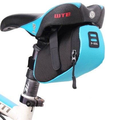 B-Soul bicycle bag under the saddle 0.6 L blue (YA202 blue)