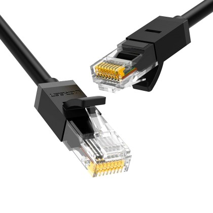 Ugreen Ethernet patchcord cable RJ45 Cat 6 UTP 1000Mbps 20m blac