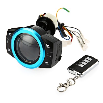 AOVEISE MT481 Fashionable Motorcycle Audio Player Music Alarm So
