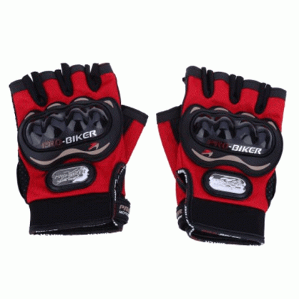 PROBIKER MCS-04 γάντια μηχανής κόκκινα