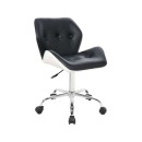 Καρέκλα γραφείου (46Χ53Χ91) BS1250 WHITE/BLACK, KATOIKEIN DECO
