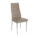 Καρέκλα (42X50X95) ALIANA CAPPUCCINO, KATOIKEIN DECO