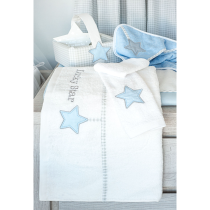 Βρεφική κάπα LUCKY STAR BLUE 309, BABY OLIVER