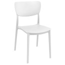 Καρέκλα (45Χ53Χ82) ΜΟΝΝΑ WHITE, SIESTA