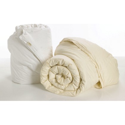 Πάπλωμα πουπουλένιο μονό (160Χ240) PURA WHITE, PALAMAIKI