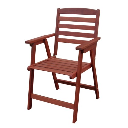 Πολυθρόνα ξύλινη (83Χ60Χ60) C4040ENR, LIANOS