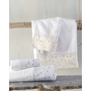 Σετ πετσέτες παιδικές 2 τεμ. CONFETTI GREY, RYTHMOS HOME