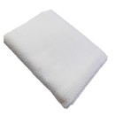 Κουβέρτα πικέ μονή (170X230) SANFORIZED WHITE, LE BLANC