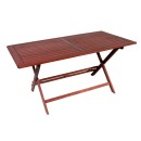 Τραπέζι κήπου ξύλινο πτυσσόμενο (150Χ80Χ75) 203471, LIANOS