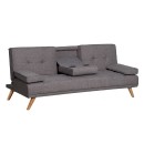 Καναπές-Κρεβάτι τριθέσιος (181Χ86Χ78) ELTON GREY, KATOIKEIN DECO