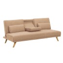 Καναπές-Κρεβάτι τριθέσιος (181Χ86Χ78) ELTON BEIGE, KATOIKEIN DEC