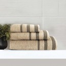 Σετ πετσέτες μπάνιου 3 τεμ. GENIOUS CREAM, SB HOME