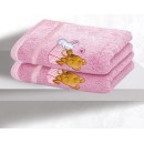 Σετ πετσέτες βρεφικές 2 τεμ. BEAR GIRL, SB HOME