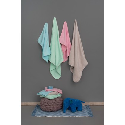 Σετ βρεφικές πετσέτες 2 τεμ. (40Χ60) ROBIN 1 CIEL, PALAMAIKI