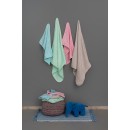 Σετ βρεφικές πετσέτες 2 τεμ. (40Χ60) ROBIN 2 PINK, PALAMAIKI