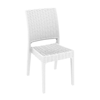 Καρέκλα (45Χ52Χ87) FLORIDA WHITE, SIESTA