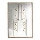 Καθρέπτης τοίχου με χρυσό decor (70Χ60) FEC103, ESPIEL