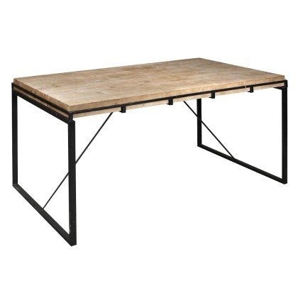 Τραπέζι ξύλινο (180Χ90Χ84) FOP202, ESPIEL