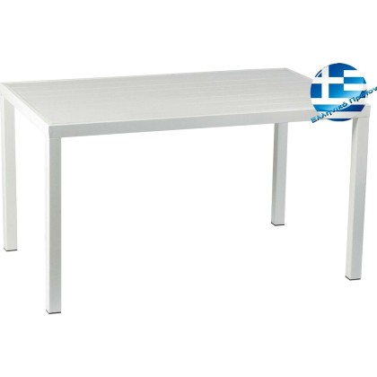 Τραπέζι pollywood παραλληλόγραμμο (94Χ154Χ72) 4641, LIANOS