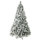 Χριστουγεννιάτικο δέντρο χιονισμένο ανακλινόμενο (240εκ.) ΑΛΑΣΚΑ