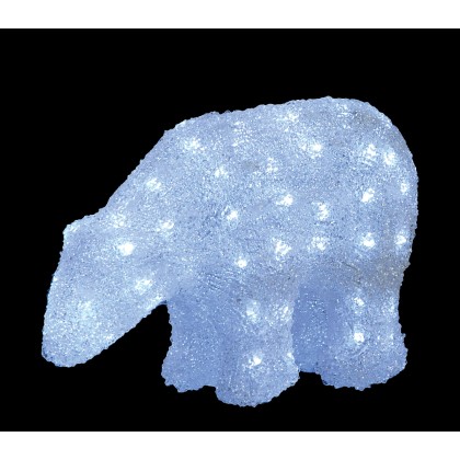 Αρκούδα LED ακρυλική (15Χ32) 58810, KATOIKEIN DECO