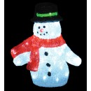Χιονάνθρωπος LED φωτιζόμενος (40εκ.) 60115, KATOIKEIN DECO
