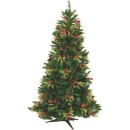 Χριστουγεννιάτικο δέντρο ανακλινόμενο (210εκ.) NCHT PVC, KATOIKE