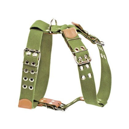 Σαμάρι 45mm Πράσινο Collar για μεγάλους σκύλους Νο.2 65-83cm x 8