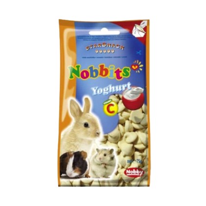Nobby StarSnack Nobbits Yoghurt Vitamin C 75gr