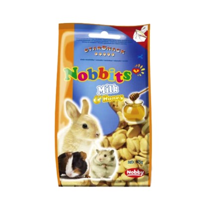 Nobby StarSnack Nobbits με Γάλα & Μέλι 75gr