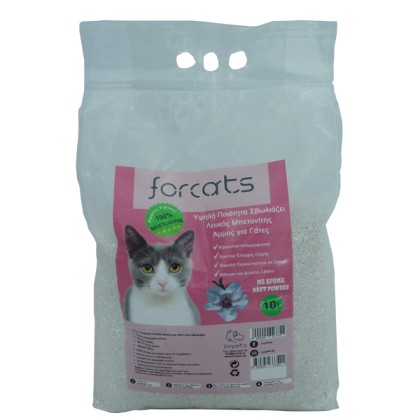 Άμμος Γάτας Forcats από Μπετονίτη Baby Powder 10L - 8.4 Κιλά