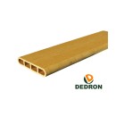 WPC Deck Περίφραξη Teak Wood Στρογυλλό