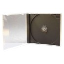 CD/DVD Jewel case, 10.4mm, μαύρο, 100τμχ