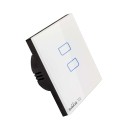 BROADLINK Έξυπνος Διακόπτης τοίχου TC2, Touch & Remote, Διπλός