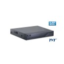TVT Υβριδικό καταγραφικό TD-2104TS-HC, H265+ Full HD, 2x IP, 4 Κ