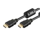 POWERTECH καλώδιο HDMI 1.4 CAB-H106 eco, 2x ferrites, copper, 20