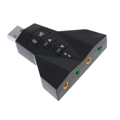 POWERTECH USB κάρτα ήχου 7.1CH, με έξοδο μικρόφωνου και ακουστικ