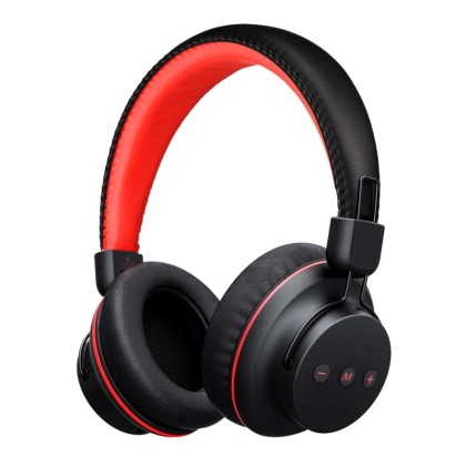 MPOW bluetooth headphones Η1 BMBH142BR, fast charging, μαύρο-κόκ