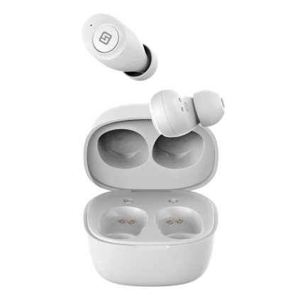 HIFUTURE earphones AirBuds, true wireless, με θήκη φόρτισης, λευ